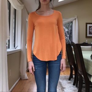 Barney’s Orange Long Sleeved Shirt